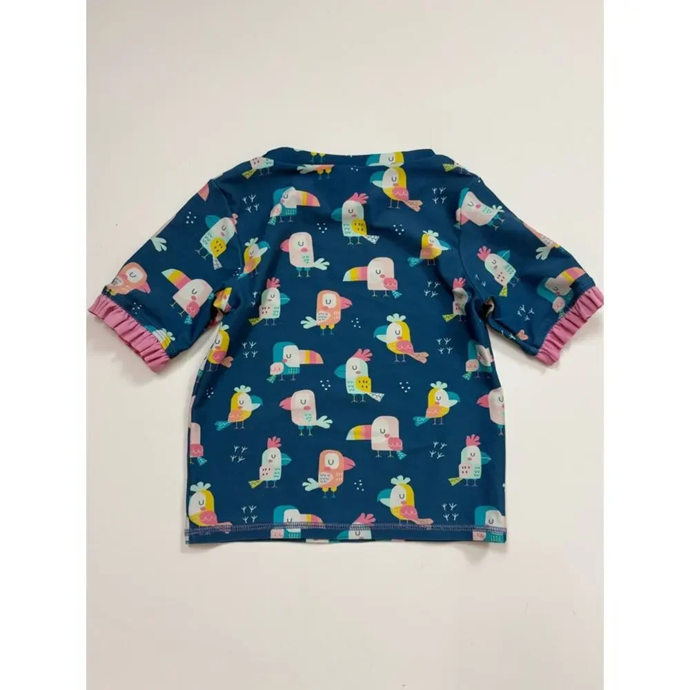 Ruffle Butts Rash Guard Bikini You’re The Tweetest